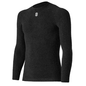Maglia Termica Longsleeve Round Neck Silverskin / Antracite
