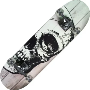 Skateboards TRIBE PRO WHITE SKULL