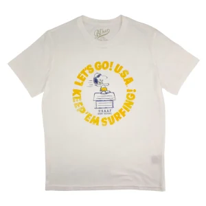 T-shirt Let's Go Uomo White