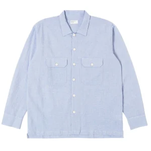 Camicia Utility Uomo Pale Blue