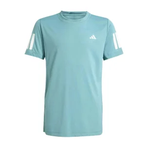 T-shirt Club Tennis 3-Stripe Bambino Powder Tea