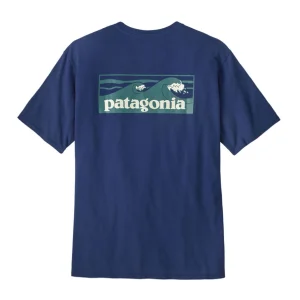 T-shirt Boardshort Logo Pocket Uomo Clement Blue