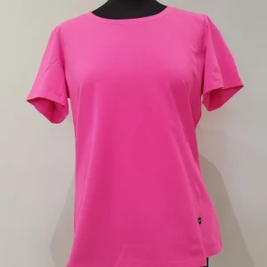 T-SHIRT DONNA MANICA CORTA FUXIA O LILLA