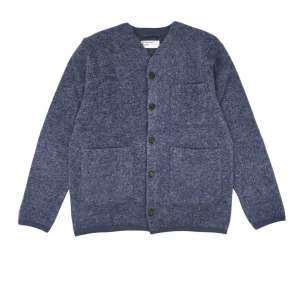 Maglia Wool Fleece Uomo State Blue