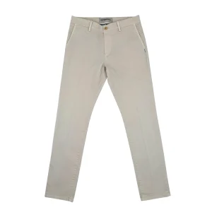 Pantaloni Carnaby Gabardina Uomo Stone