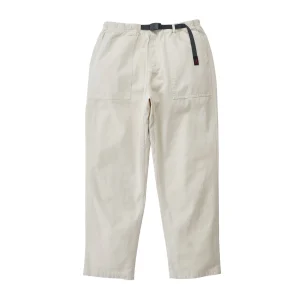 Pantaloni Loose Tapered Ridge Greige