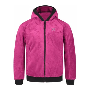 Maglia Track Hooded Bambina Baton Rouge/Vinaccia