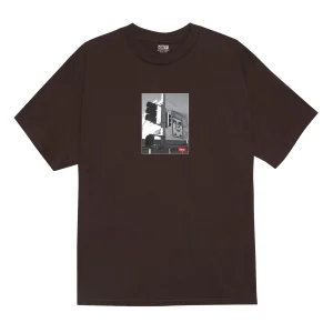T-shirt Los Angeles Uomo Brown