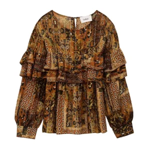 Camicia Pixie Donna Ocre