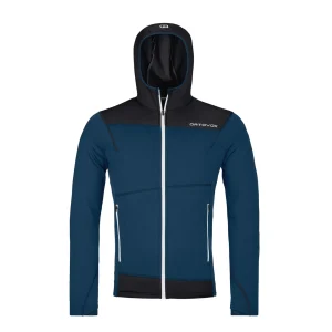 Maglia Fleece Light Hoody Uomo Deep Ocean