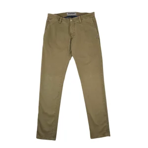 Pantaloni Carnaby Gabardina Uomo Khaki Green