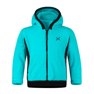 Maglia Polar Stretch Hoody Bambino Torquise