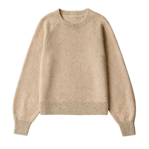 Maglia Ameka Donna Beige Melange