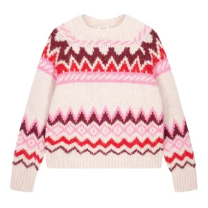 Maglia Magie Donna Off White/Pink