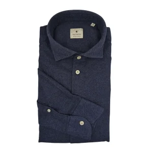 Camicia Simo Cachemire Uomo Blue Washed