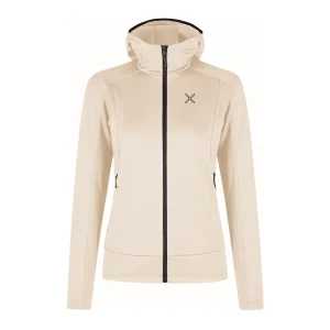 Maglia Pulse Hooded Donna Cream