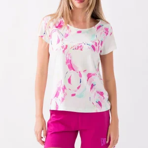 T-SHIRT DYNAMIC WORLD CON STAMPA ALL-OVER