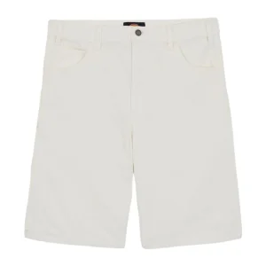 Pantaloncini Duck Canvas Uomo Stone Washed Cloud