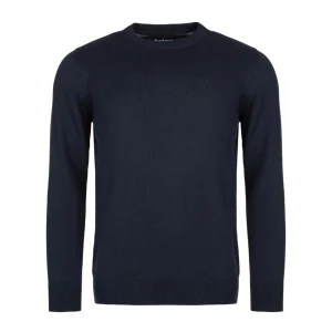 Maglia Pima Cotton Crew Neck Uomo Navy