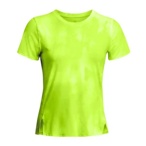 T-shirt Launch Elite Printed Donna High Vis Yellow/Reflective