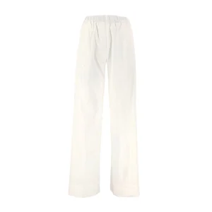 Pantaloni Pensil Light Gabardina Donna Ivory