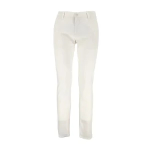 Pantaloni Carnaby Popeline Uomo Off White