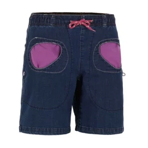 Pantaloncini Onda Denim Donna Blue