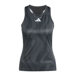 Canotta Club Graphic Donna Carbon/Black
