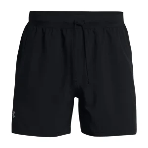Pantaloncini Launch Unlined 5IN Uomo Black/Reflective