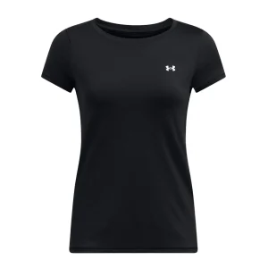 T-shirt HeatGear Armour Donna Black/White