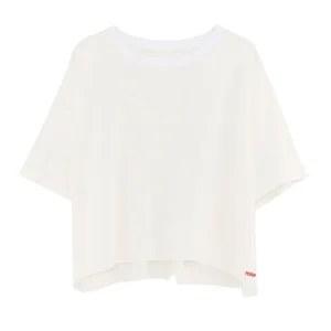 T-shirt Farpy Cropped Donna White