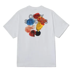 T-shirt Studios Palette Uomo White