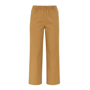 Pantaloni Pensil Cotton Linen Donna Noisette