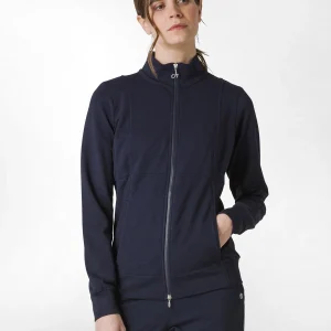 FELPA LEGGERA CORE CON ZIP