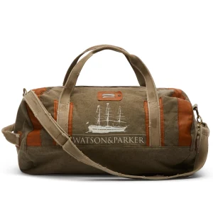 Borsone Canvas Washed Military