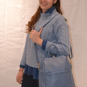 MAGLIA Donna girocollo treccia in lana