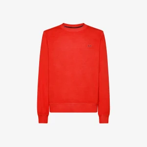 FELPA GIRO COLLO  COTONE TINTO SPECIALE FL.