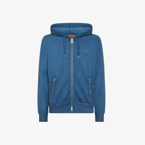 FELPA SUN68 HOOD SPECIAL DYED COTTON