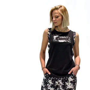 Canotta donna FREDDY  grafica tropical