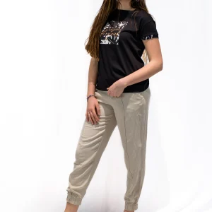 T-shirt FREDDY da donna in jersey modal con grafiche tropical