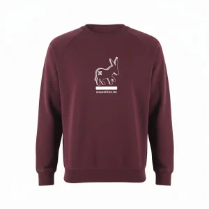 Maglia Girocollo Logo Uomo Bordeaux