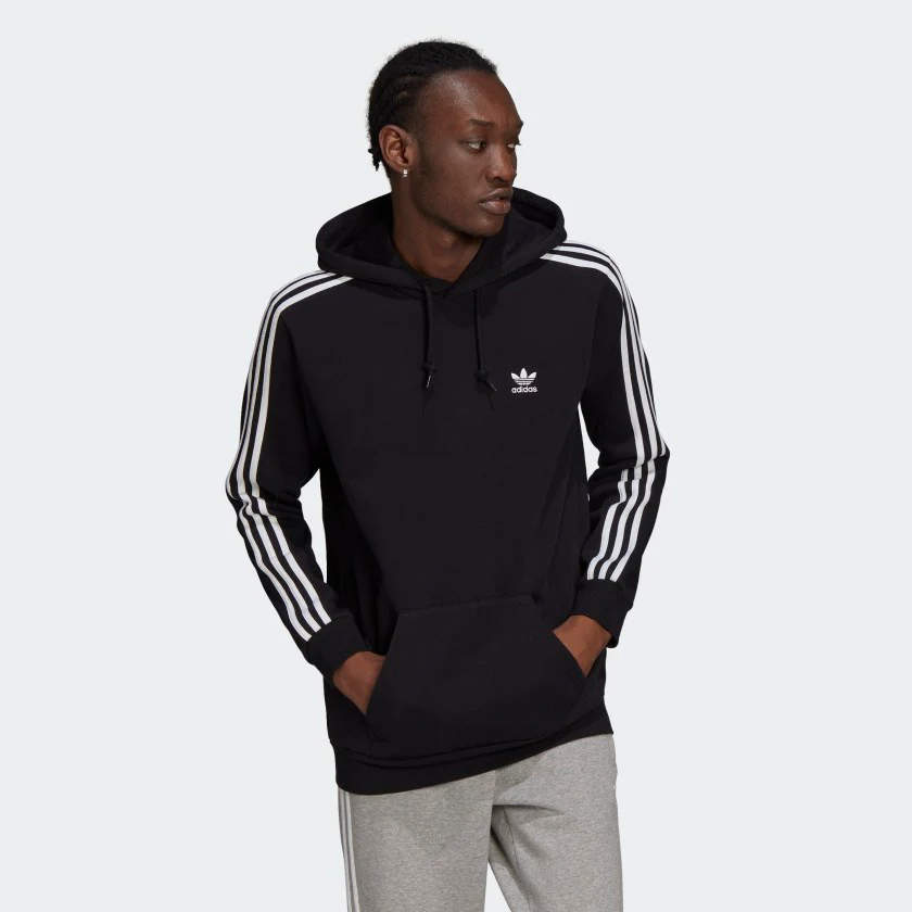 FELPA HOODIE ADICOLOR CLASSICS 3-STRIPES - immagine 5