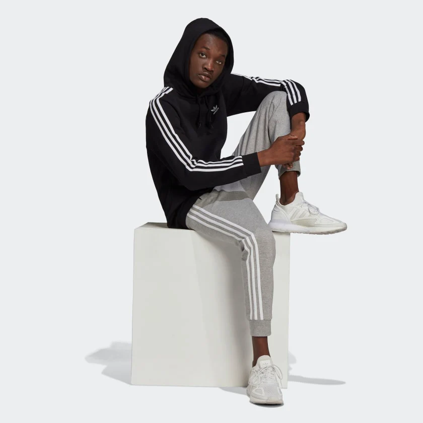 FELPA HOODIE ADICOLOR CLASSICS 3-STRIPES - immagine 7