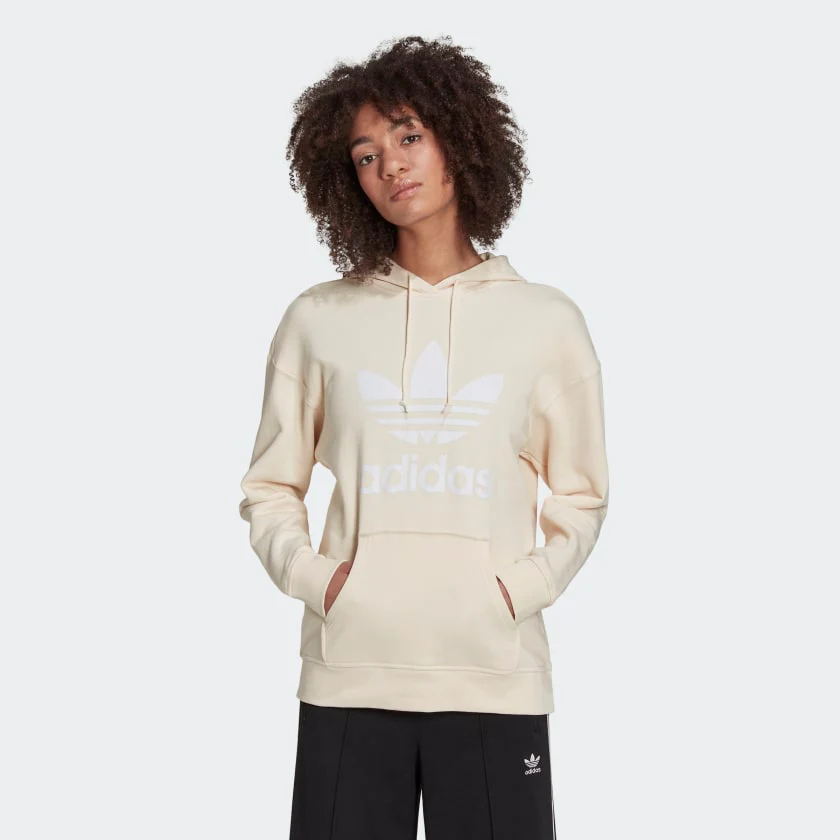 FELPA HOODIE ADIDAS ADICOLOR TREFOIL - immagine 2