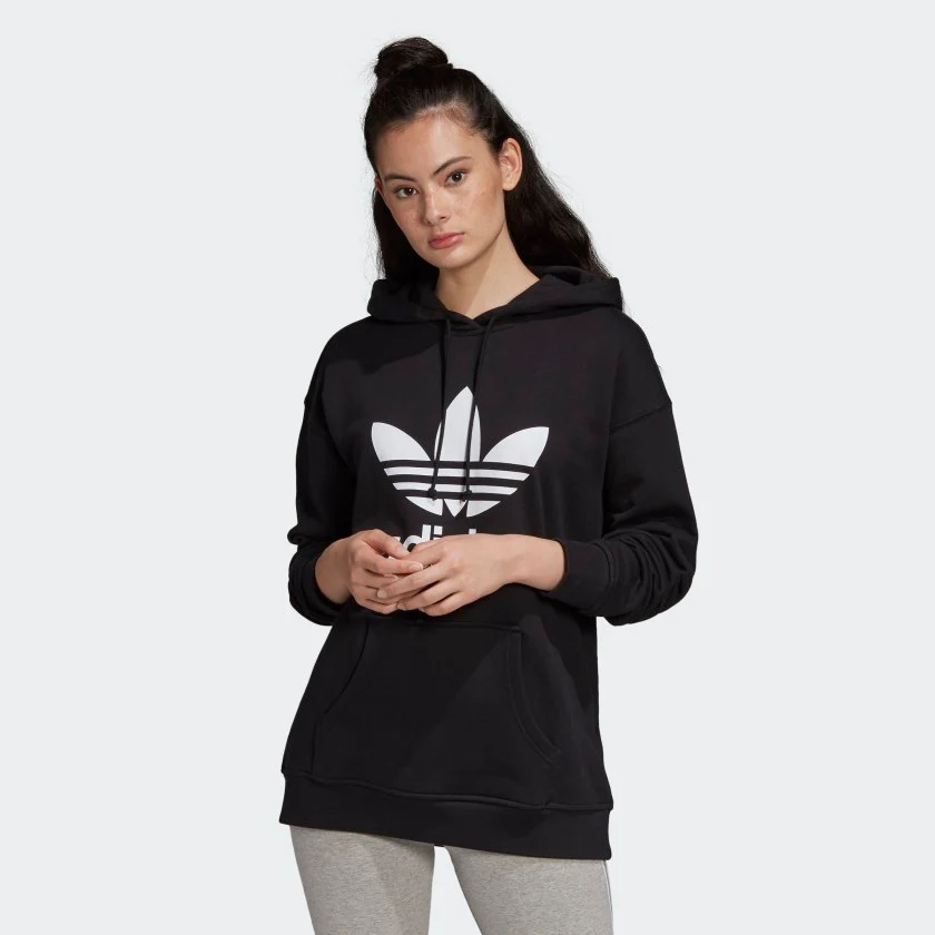 felpa HOODIE ADIDAS ADICOLOR TREFOIL - immagine 7