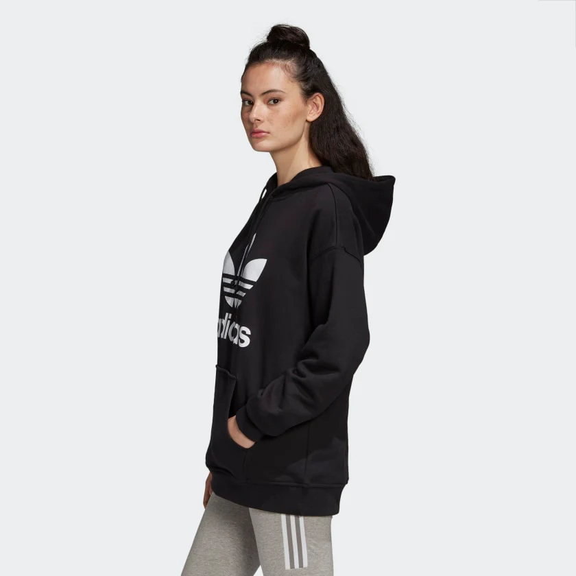 felpa HOODIE ADIDAS ADICOLOR TREFOIL - immagine 8