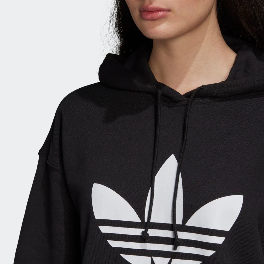 felpa HOODIE ADIDAS ADICOLOR TREFOIL - immagine 4
