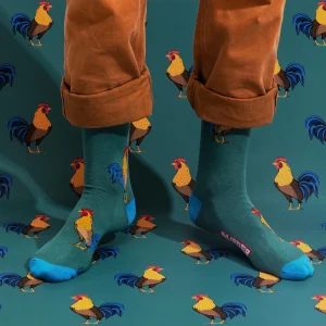 CALZE ANIMAL SOCKS MORNING COCK