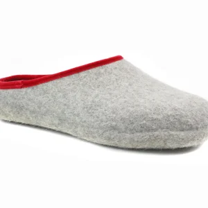 Ciabatta Haunold Grigio Rosso