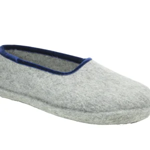 Pantofole Haunold Grigio Blu